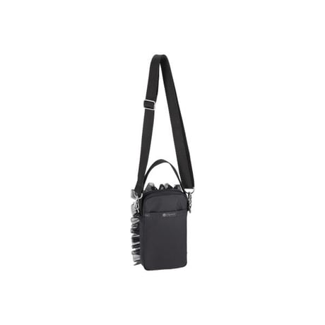 レスポートサック MINI PHONE CROSSBODY BLACK LACE RUFFLE 1831 LD63 lesportsac ショルダーバッグ