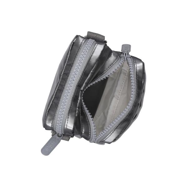 レスポートサック MINI PHONE BAG GUNMETAL GRAY SHINE 130