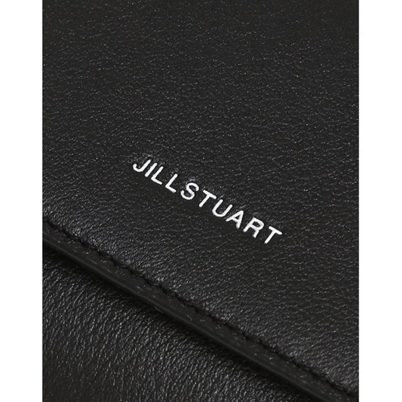 JILLSTUART 三つ折財布 ブラック ジルスチュアート ターンロック 三つ折り ウォレット Black JILL