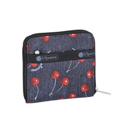 レスポートサック COMPACT ZIP WALLET CLASSICAL CHERRY 1020 HC98 lesportsac 財布