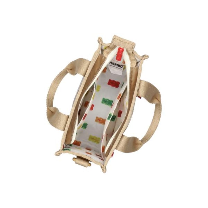 レスポートサックハリボー コラボショルダー MINI N/S TOTE 限定品 レスポートサック ハリボー MINI NORTH/SOUTH TOTE HARIBO GOLD