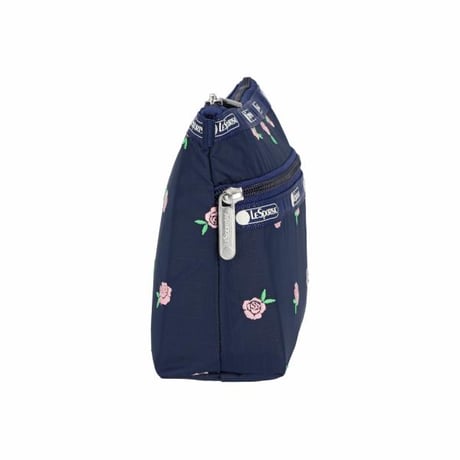 レスポートサック Cosmetic Clutch PINK ROSES EMBROIDERY 7105 HF59 lesportsac ポーチ