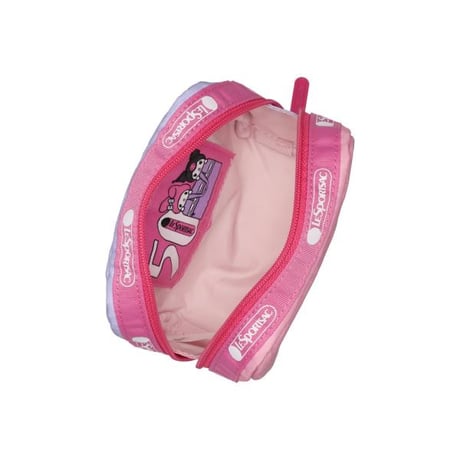 レスポートサック SQUARE COSMETIC POUCH MY MELODY KUROMI 6701 HC05 lesportsac ポーチ