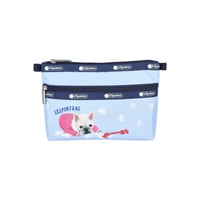 レスポートサック Cosmetic Clutch SNOWY PUPS 7105 HA77 lesportsac ポーチ