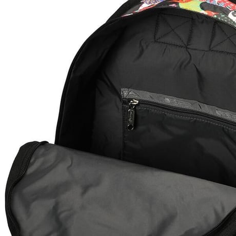 レスポートサック Basic Backpack MIDNIGHT MENAGERIE 7812 F567 lesportsac リュック