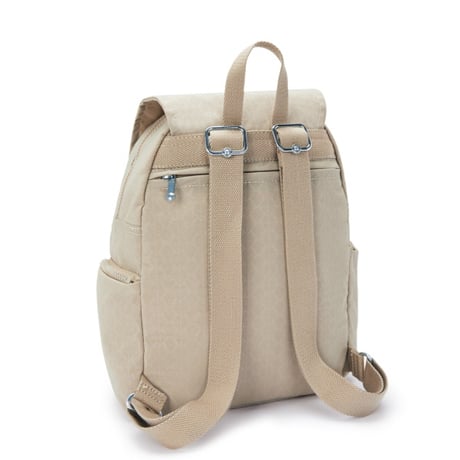 キプリング City Zip Small シティジップ スモール Signature Beige Embossed Kipling リュック