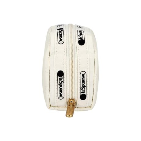 レスポートサック RECTANGULAR COSMETIC POUCH ECRU HEART DEBOSS 6511 HE64 lesportsac ポーチ