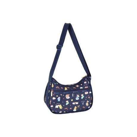 レスポートサック ケアベア Classic Hobo CARE BEARS DREAMS NAVY 7520 HD88 lesportsac ショルダーバッグ