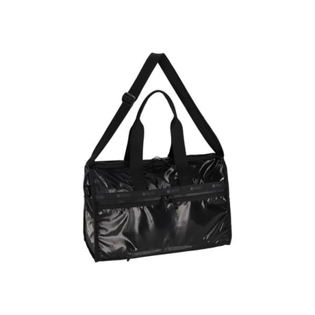 レスポートサック DELUXE MED WEEKENDER BLACK SHINE 4318 M135  lesportsac ショルダーバッグ