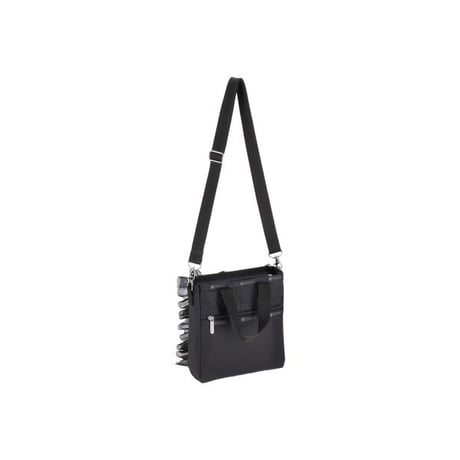 レスポートサック MINI NORTH/SOUTH TOTE BLACK LACE RUFFLE 1832 LD63 lesportsac ショルダーバッグ