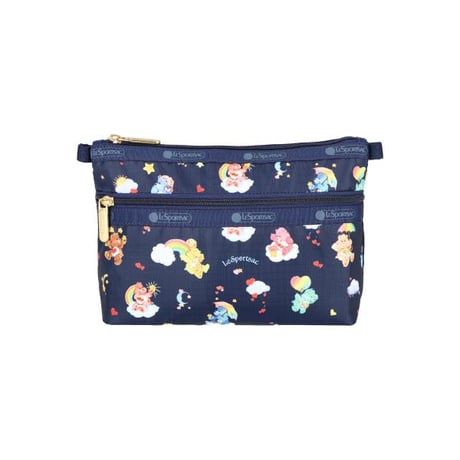 LeSportsac ケアベア ラウンドポーチ レスポートサック LeSportsac COSMETIC CLUTCH （ケアベアドリームズ