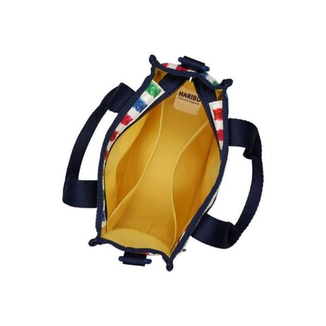 レスポートサック ハリボー MINI NORTH/SOUTH TOTE HARIBO GOLDBEARS NAVY 3714 HD62 lesportsac ショルダーバッグ