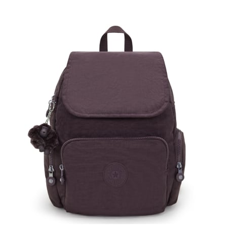 キプリング City Zip Small シティジップ スモール Ultimate Plum Kipling リュック