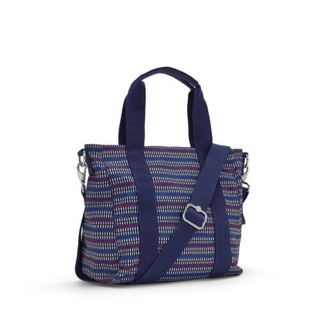キプリング Asseni Mini アセニミニ Blue Geo Print Kipling トートバッグ