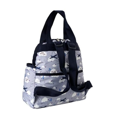 レスポートサック DOUBLE TROUBLE BACKPACK SEND OFF LAVENDER 2442 L059 lesportsac リュック