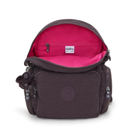キプリング City Zip Small シティジップ スモール Ultimate Plum Kipling リュック