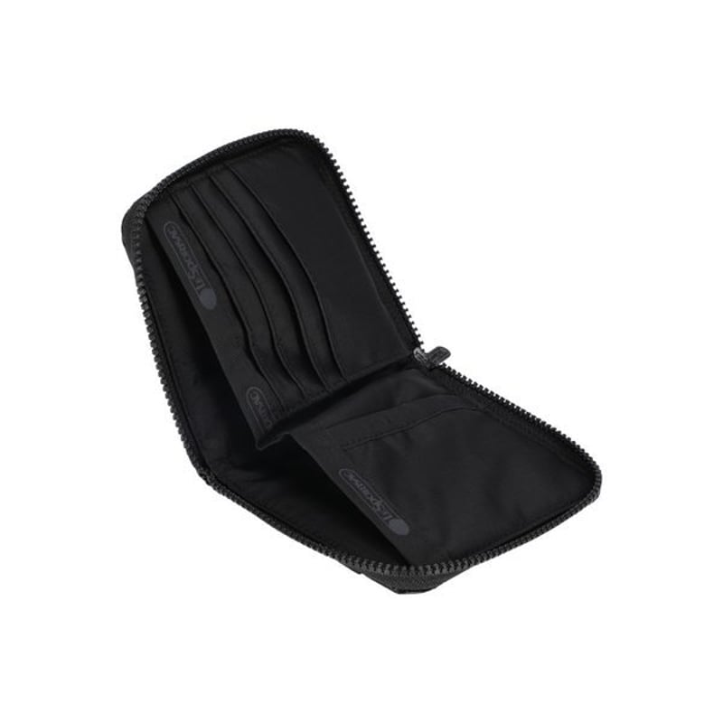 レスポートサック COMPACT ZIP WALLET BLACK SHINE 1020 M1