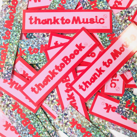 thank to movieステッカーセット