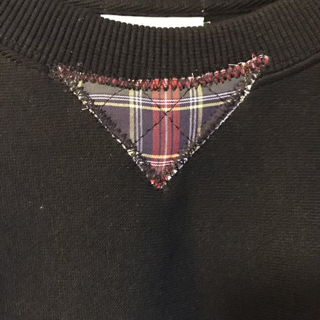 受注商品：thank to Book ロゴプリント 裏起毛リメイク　スウェット（M/XL)※1ヶ月〜1ヶ月半かかります。