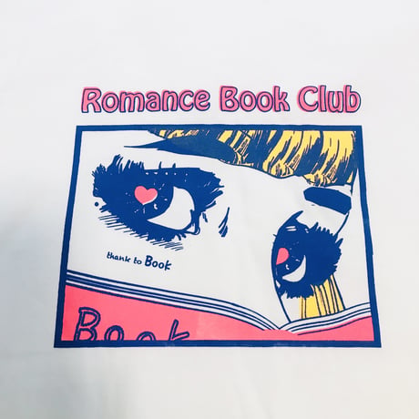 受注商品：Romance Book ClubTシャツ（S/M/XL）※営業4〜6日発送 ※土日、祝日含まず