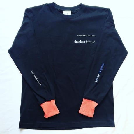 受注商品：thank to  MovieリブリメイクロンT（M/XL）※1週間〜1か月半かかります。