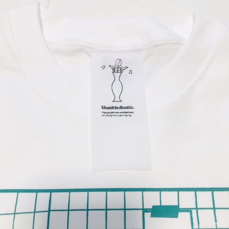 受注商品: 音楽のある生活Tシャツ（Green)(S/M/XL)※翌々週の金曜日