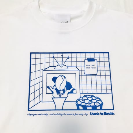 映画のある生活Tシャツ(S/M/XL)※翌々週の金曜日