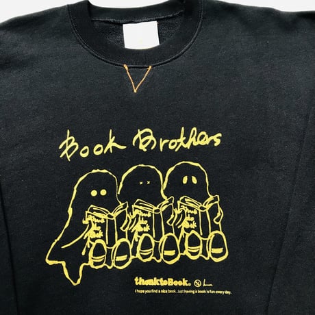 sample sale!thank to Book両面プリントスウェット（XL)