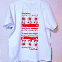 受注：Movie BearTシャツ　バックプリントあり（XL)※シール付き