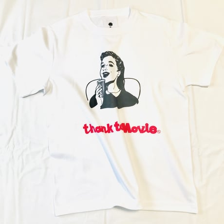 受注商品:thank to MovieTシャツ＆シール付き(S/M/XL ※1ヶ月〜1ヶ月半頂きます。)