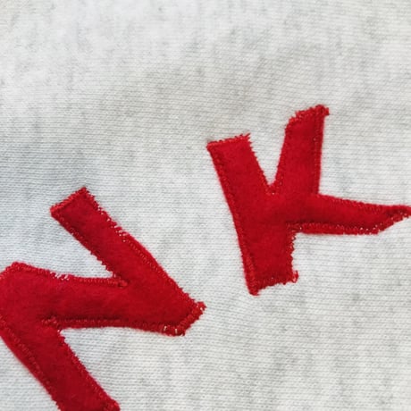 受注商品：thank to Musicフェルト文字/リメイクスウェット（裏起毛）（XL) ※1ヶ月〜1ヶ月半かかります。