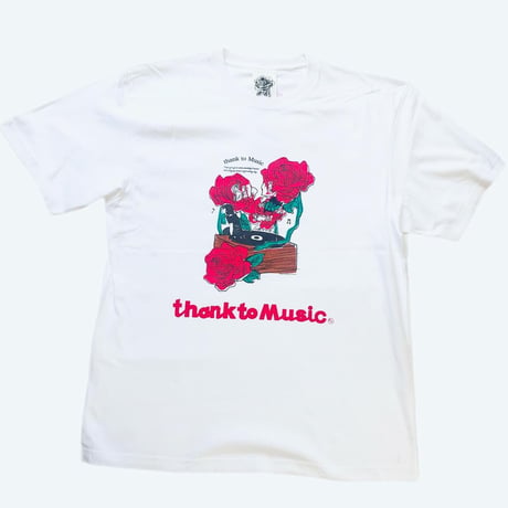 〜5/12まで！受注商品：Rose Record　Tシャツ＆トートSET（S/M/XL)※5/20〜5/31発送