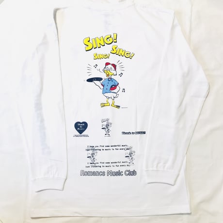 受注商品：SING!SING!SING!ロンT(XL)※特急1週間〜1か月半ほどかかります