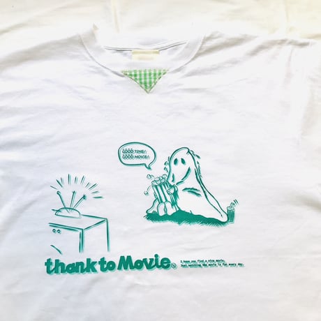 受注商品：Movie ghostリメイクTシャツ（リンガー風）（M/XL) ※8/31〜9/16発送予定