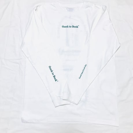 12/10まで！¥6600→¥3980！受注商品：thank to BookロンT(BookStore Ver.) (XL) 営業6〜8日を予定しております。）  ※土日祝日含まず
