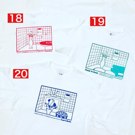 33種類の中からお好きなデザインとサイズTシャツ3枚※翌々週の金曜日発送予定