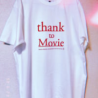 受注：thank to MovieTシャツ（S/M/XL) ※1ヶ月〜1ヶ月半ほど頂きます。