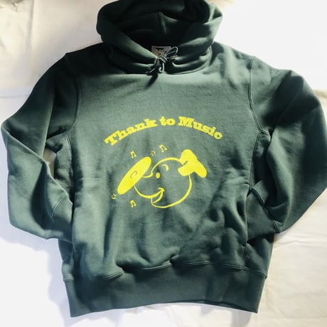 thank to Musicパーカー　Mサイズ  （RECORDOG）