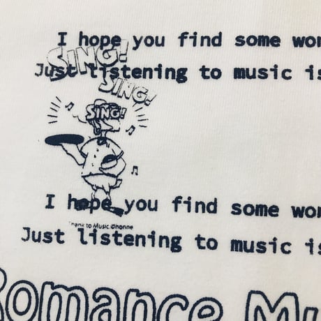 受注商品：SING!SING!SING!ロンT(XL)※特急1週間〜1か月半ほどかかります