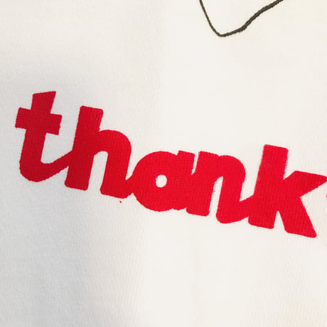 〜6/20まで！受注商品：thank to  Music スウェットリメイク５分袖Tシャツ（ S/M/XL) ※1ヶ月〜1ヶ月半ほど頂きます。