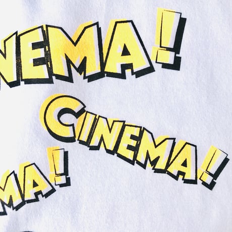 受注: CINEMA! CINEMA! CINEMA!Tシャツ(S/M/XL)※営業6〜8日発送 の間に発送予定です。 ※土日、祝日含まず