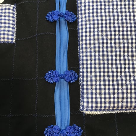 受注商品：文庫が入るポケット付きリメイク スウェットカーディガンB（S/M/XL) ※1か月〜1か月半かかります