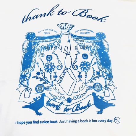 Nice Book!Tシャツ(M)  ※営業2~4日発送 の間に発送予定です。 ※土日、祝日含まず