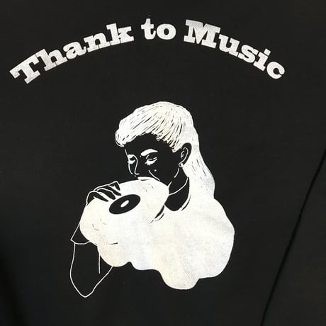 sample sale！Music Girl裏起毛スウェット(XL)