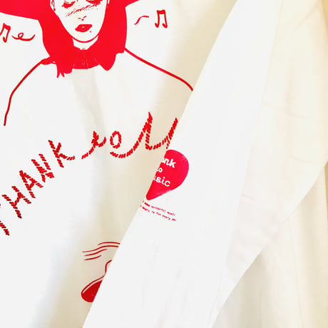 受注商品：thank to MusicロンT（S/M/XL)※特急1週間〜3か月かかります。