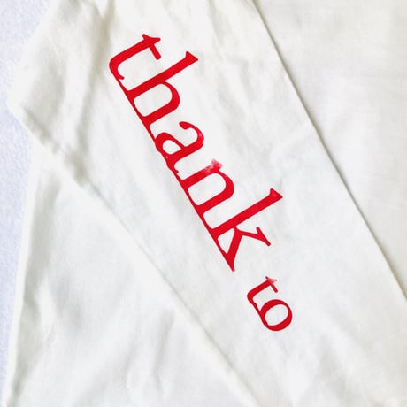 受注商品:thank to MovieロンT(M/XL)※5/25〜6/15発送