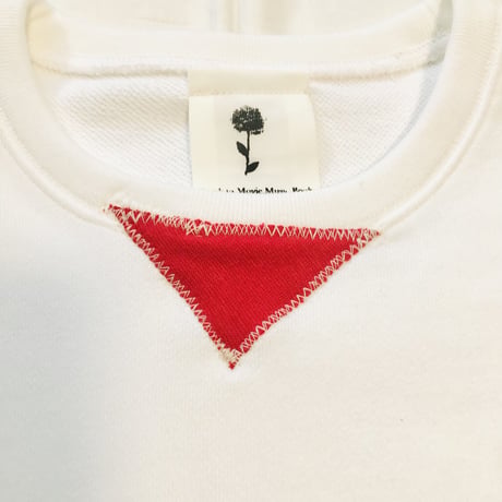 〜6/20まで！受注商品：thank to  Music スウェットリメイク５分袖Tシャツ（ S/M/XL) ※1ヶ月〜1ヶ月半ほど頂きます。