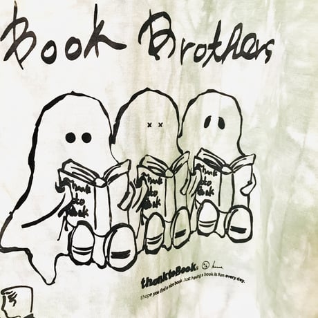 7/12〜7/15まで！1000円OFF！ thank to Book ロンT(Mサイズ)ステッカー付き