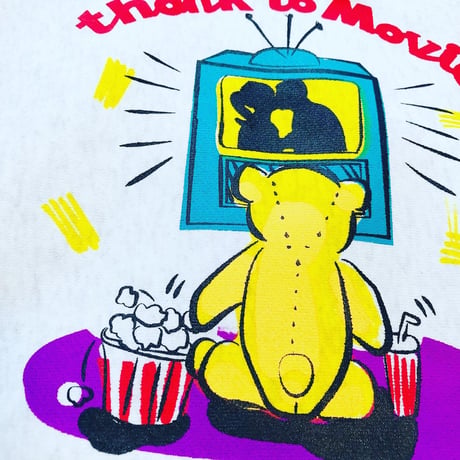 受注商品：Movie Bear裏起毛パーカー（M/XL)※※9/28〜10/15発送予定です。