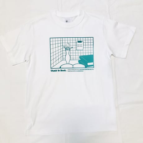 受注商品: 日常Tシャツ（Green/Book)(S/M/XL)